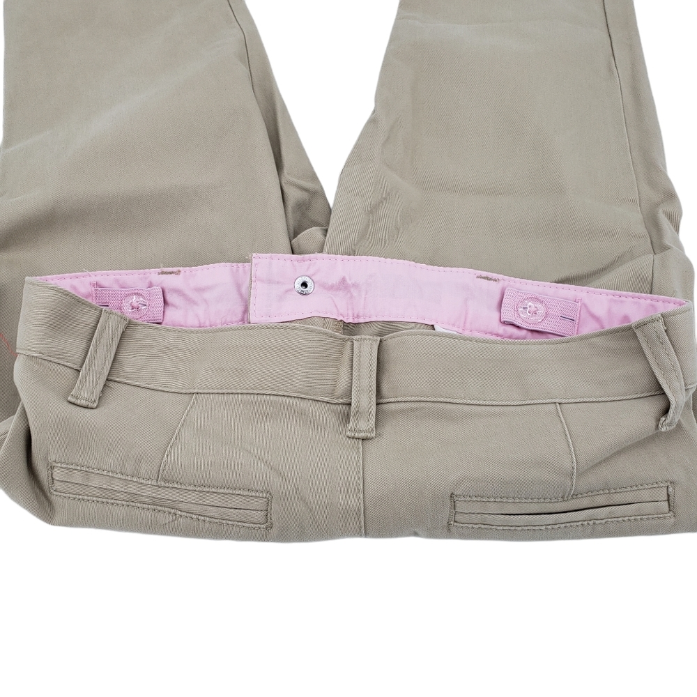 NWT Cat & Jack Girls School Uniform Pants Size 12 - Four Pack Beige And Blue - Picture 8 of 11